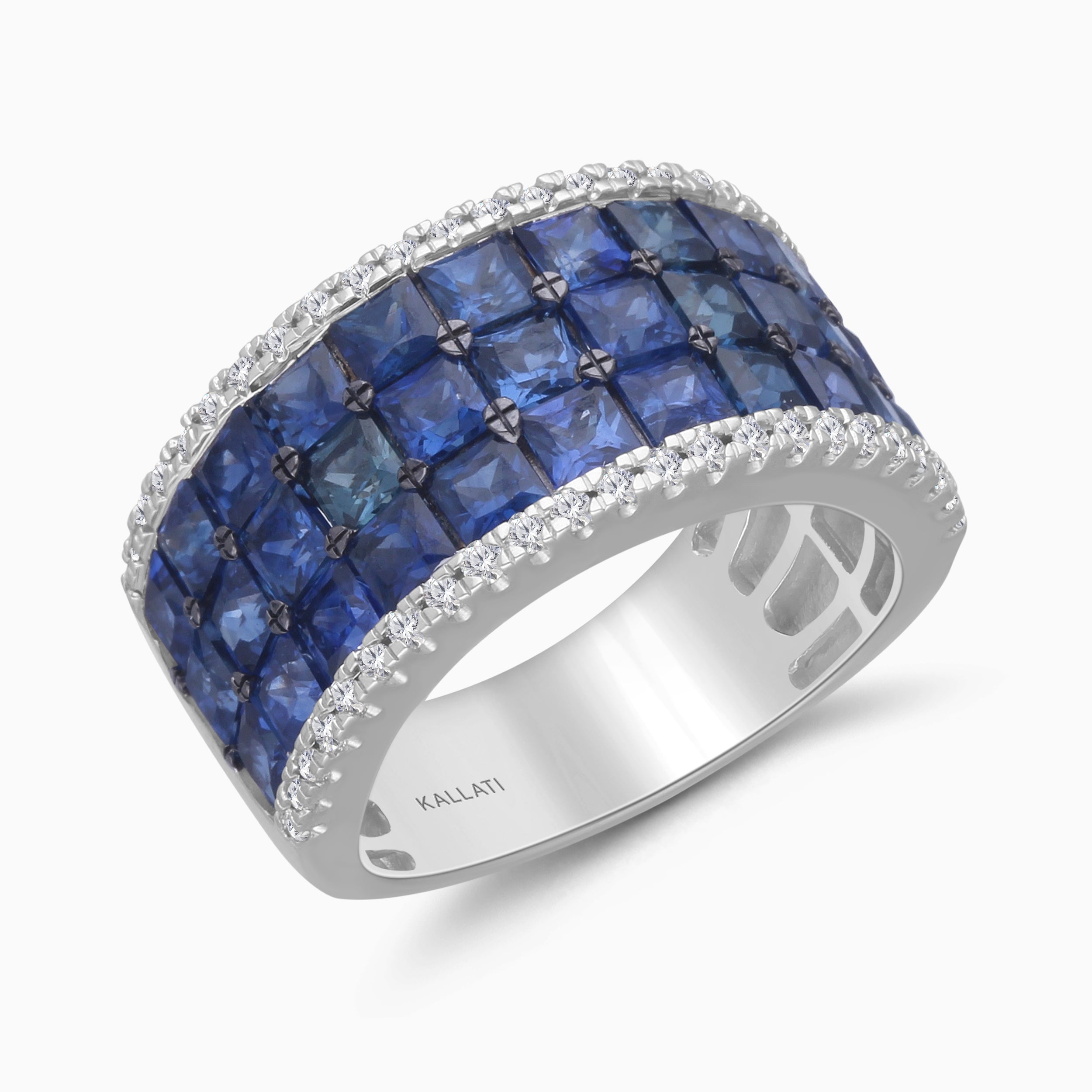 Fortress Sapphire & Diamond Band