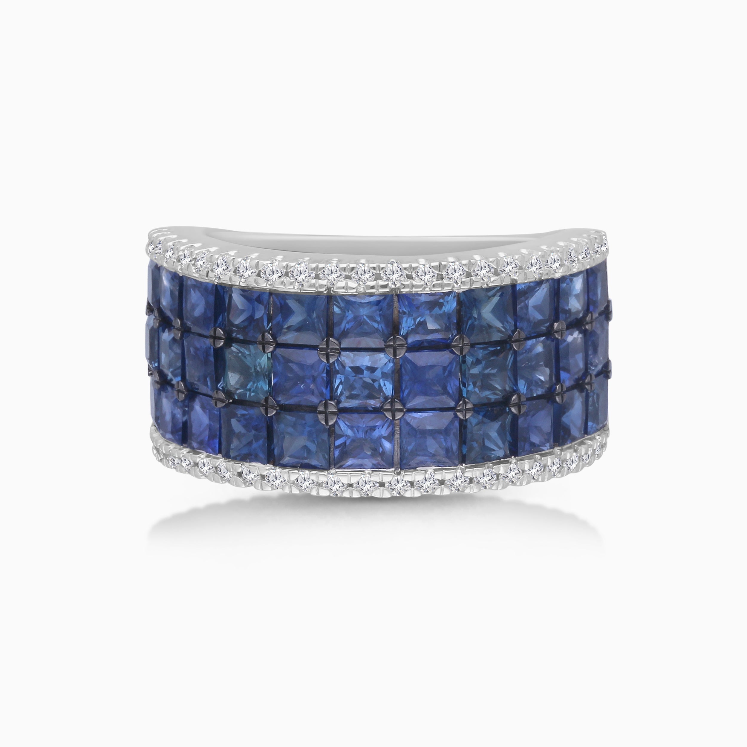 Fortress Sapphire & Diamond Band