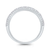 White Gold White Diamond Eternal Ring