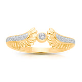 Yellow Gold White Diamond Griffiness Ring GRIFFINESS