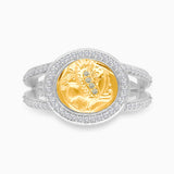 Pave Diamond Griffiness Ring