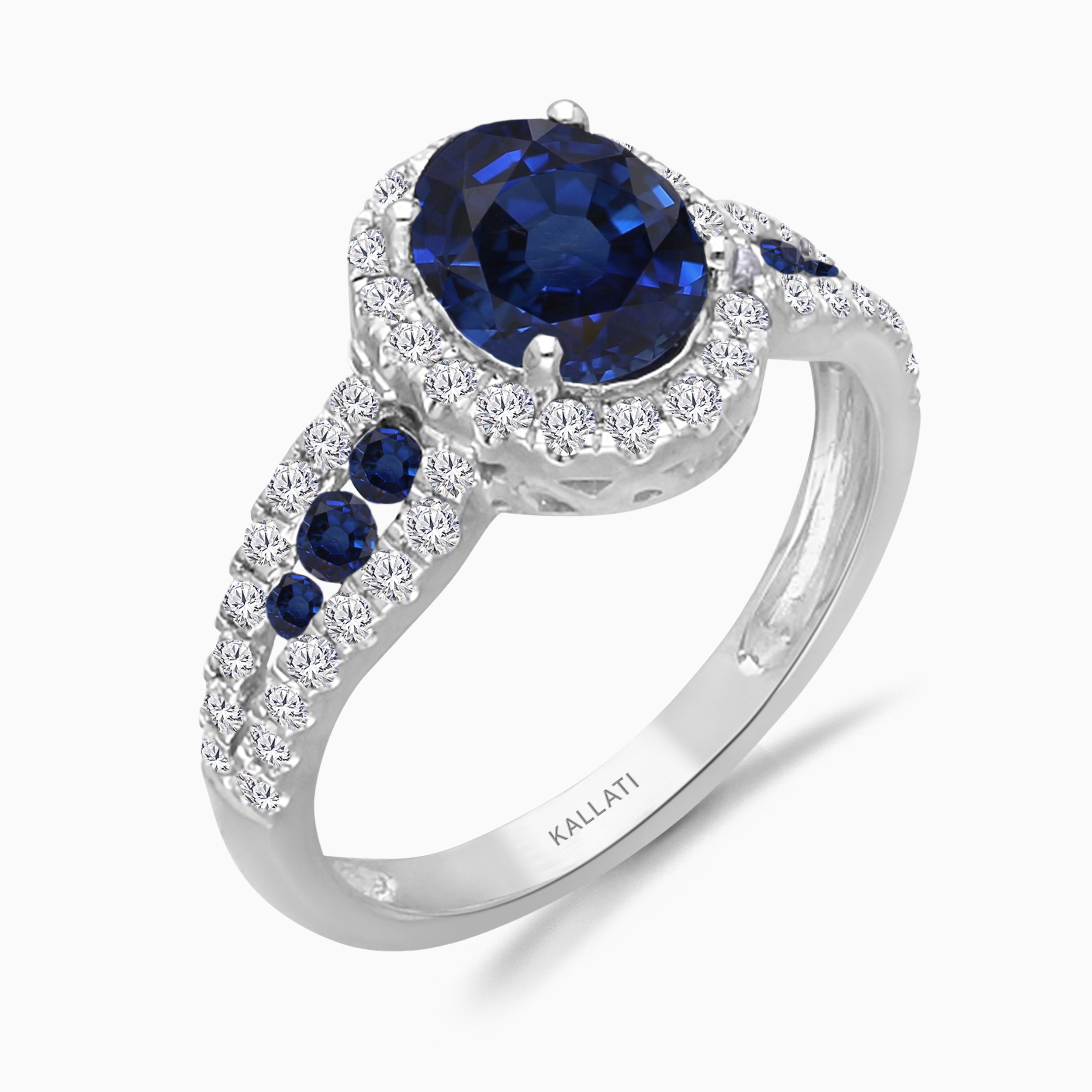 Heirloom Blue Sapphire Ring