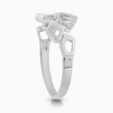 Geometric Pave Band