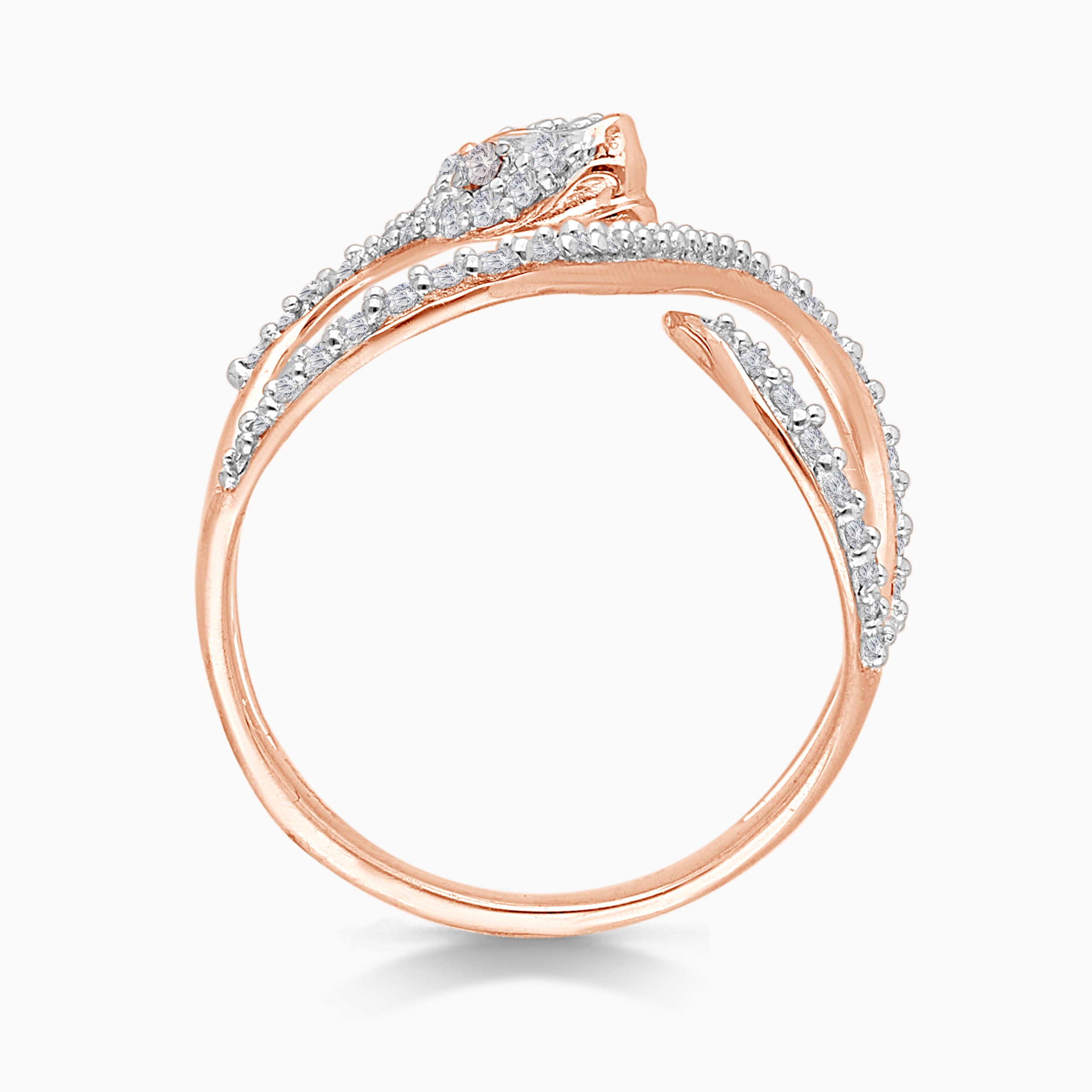 Diamond Serpent Ring