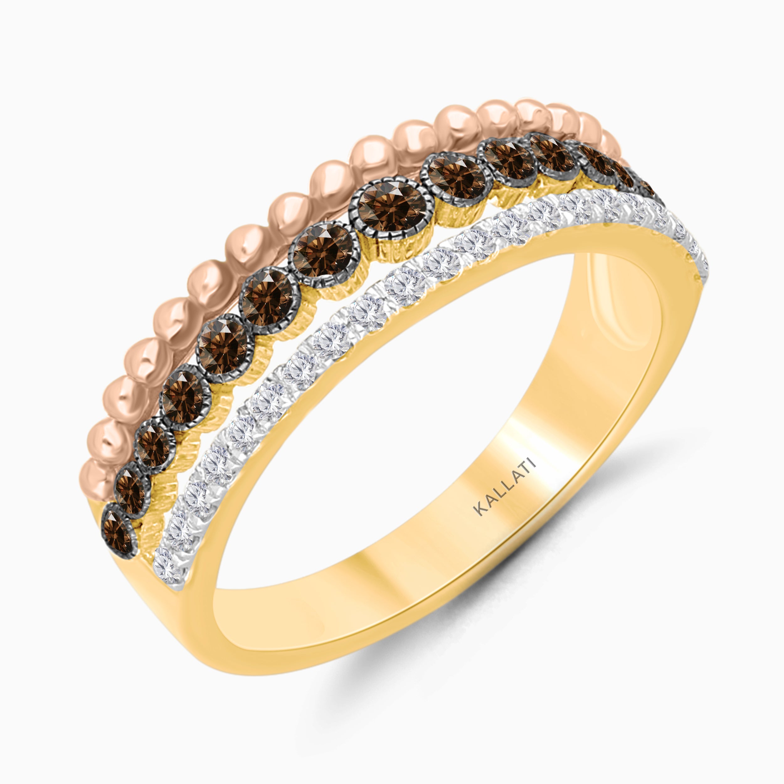 Neapolitan Diamond Band