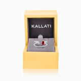 Marquise Ruby & Diamond Open Ring