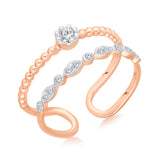 Rose Gold Diamond Eternal Ring