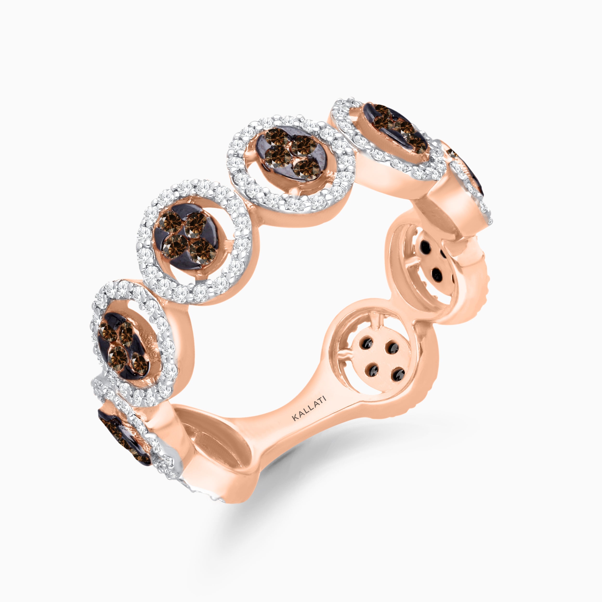 Coco & White Diamond Clover Band