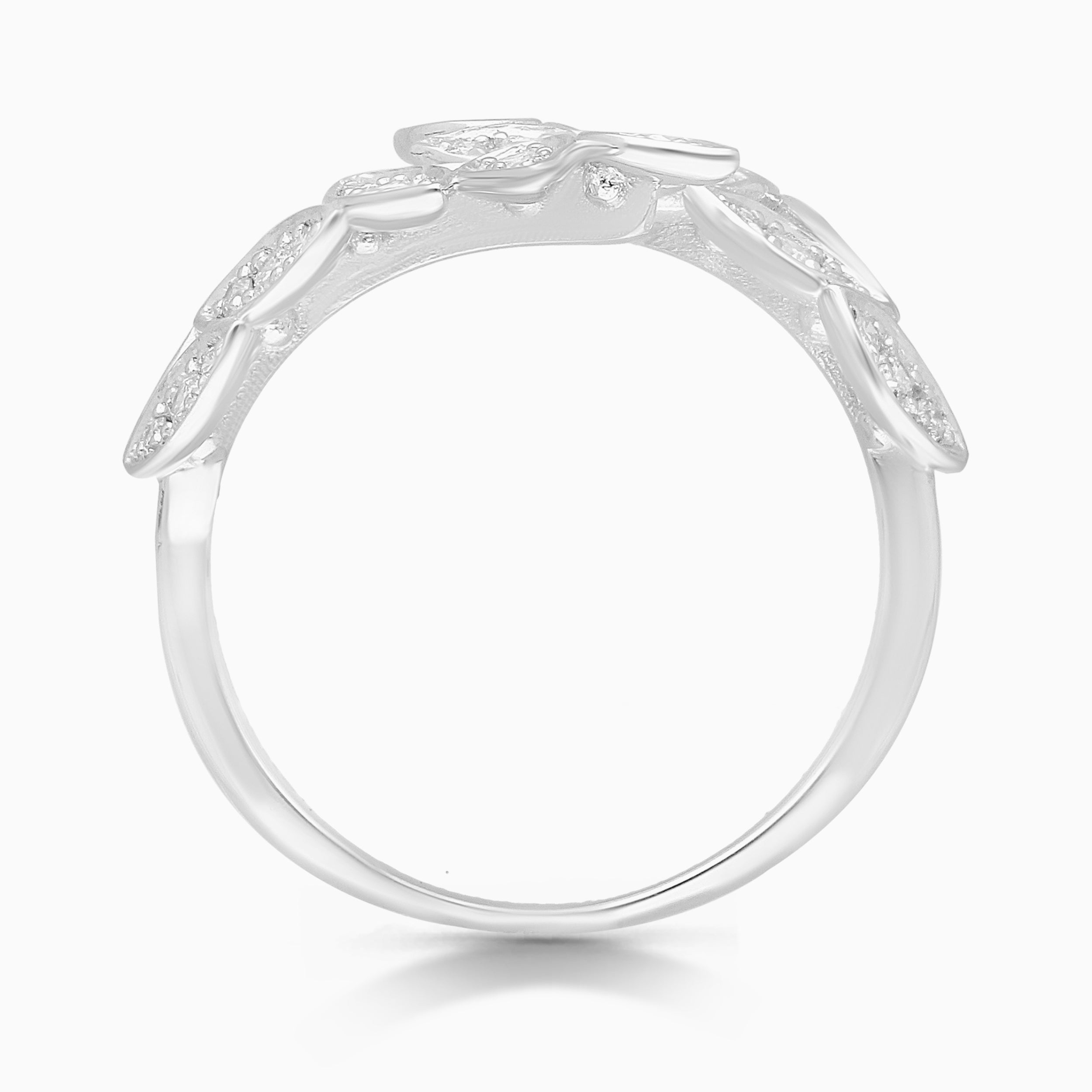 Angel Wings Diamond Ring