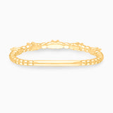 Bubble Yellow Diamond Stacking Ring