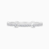 Bubble Diamond Pave Band