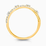 Hexagon Diamond Twist Band