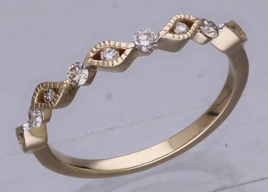 Eternal Diamond Ring in 14K Yellow Gold