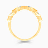 Portrait White Diamond Band