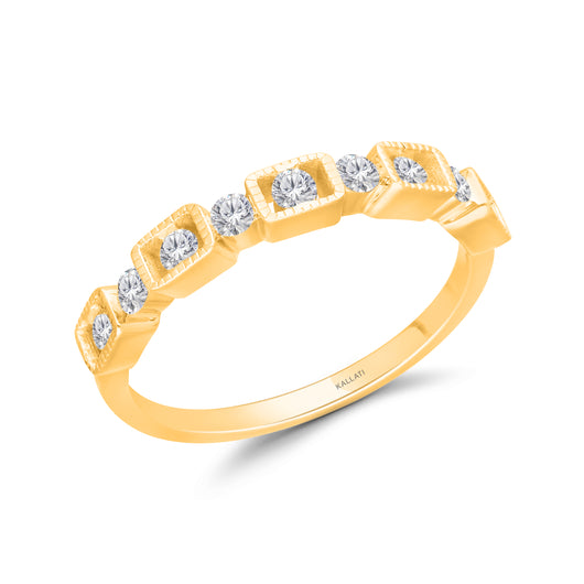 Eternal Diamond Ring in 14K Yellow Gold