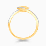 Pave Diamond Wave Ring