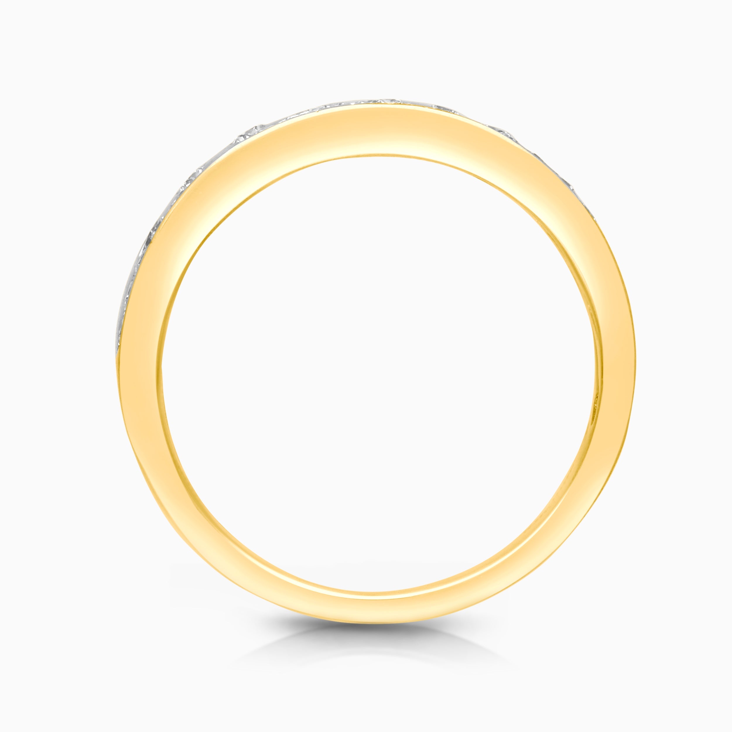 Bubble White Diamond Band