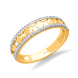 Eternal Diamond Ring in 14K Yellow Gold