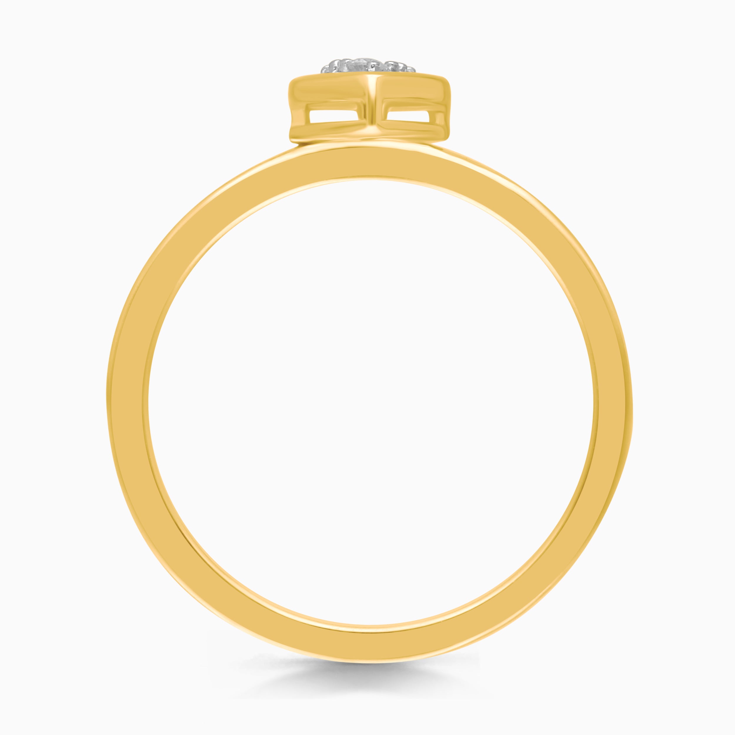 Petite Heart Diamond Ring