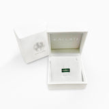 Multi Interlocked Emerald and Diamond Band