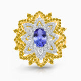 Renaissance Bold Floral Ring
