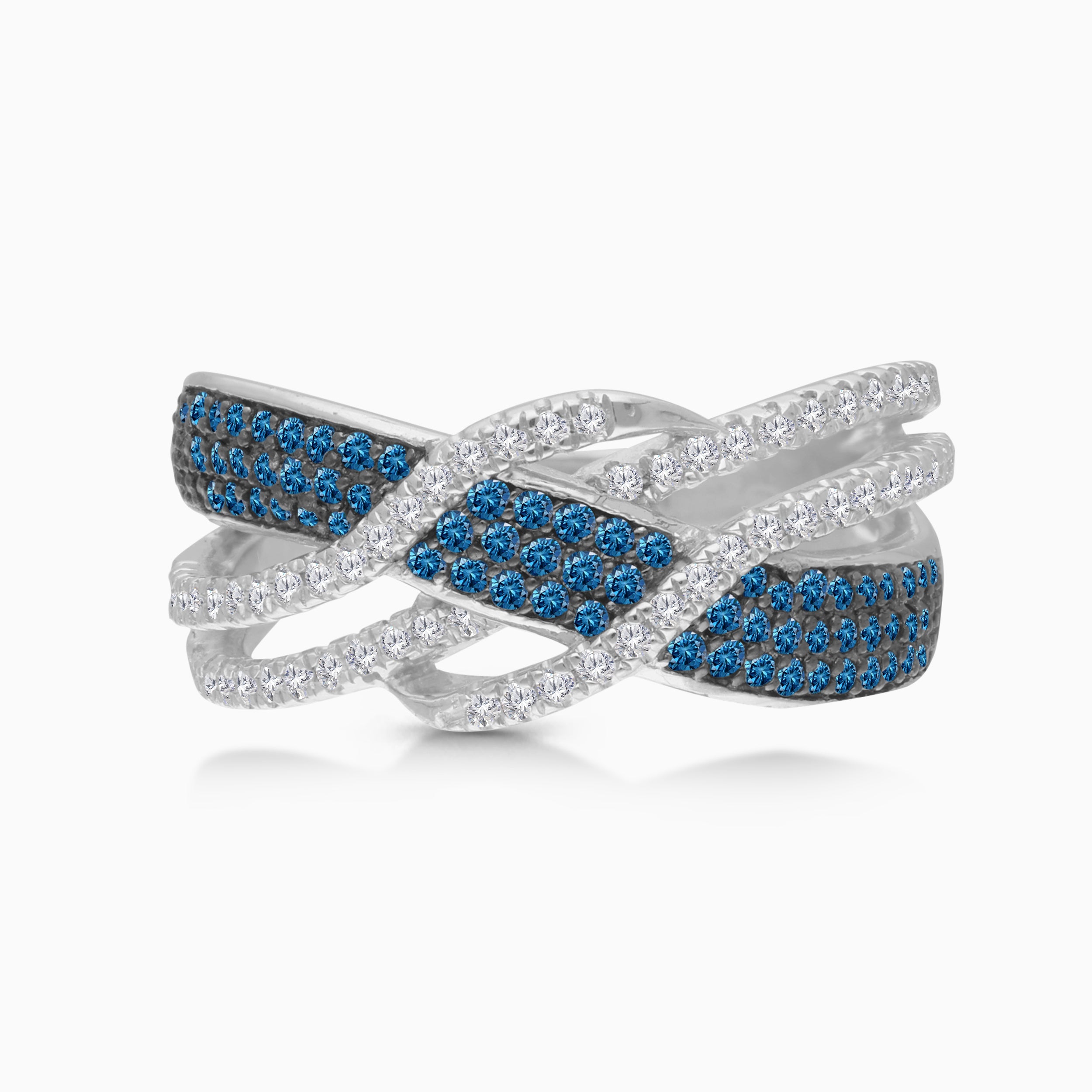 Changing Tides Blue Diamond Ring