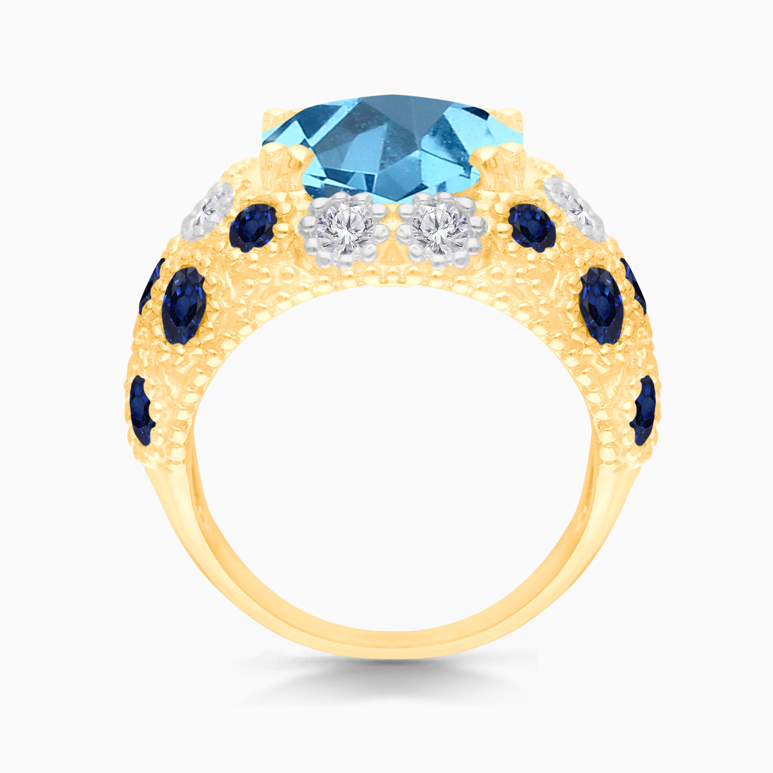 Royalty Blue Topaz Ring