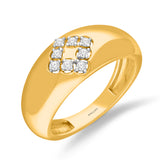 Eternal Diamond Ring in 14K Yellow Gold