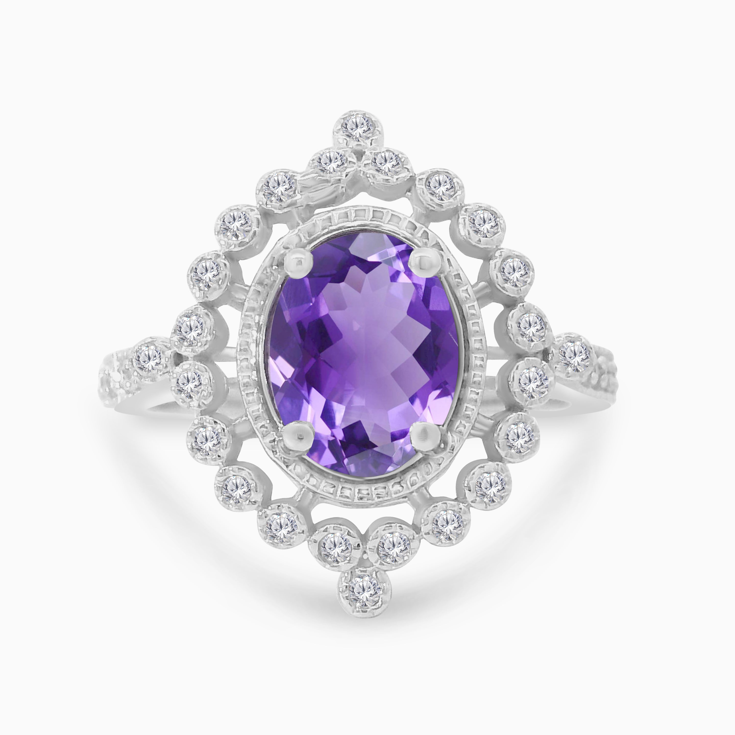 Queen Victoria Amethyst Ring