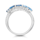 Waterfall Ombre Topaz Ring