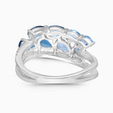 Waterfall Ombre Topaz Ring