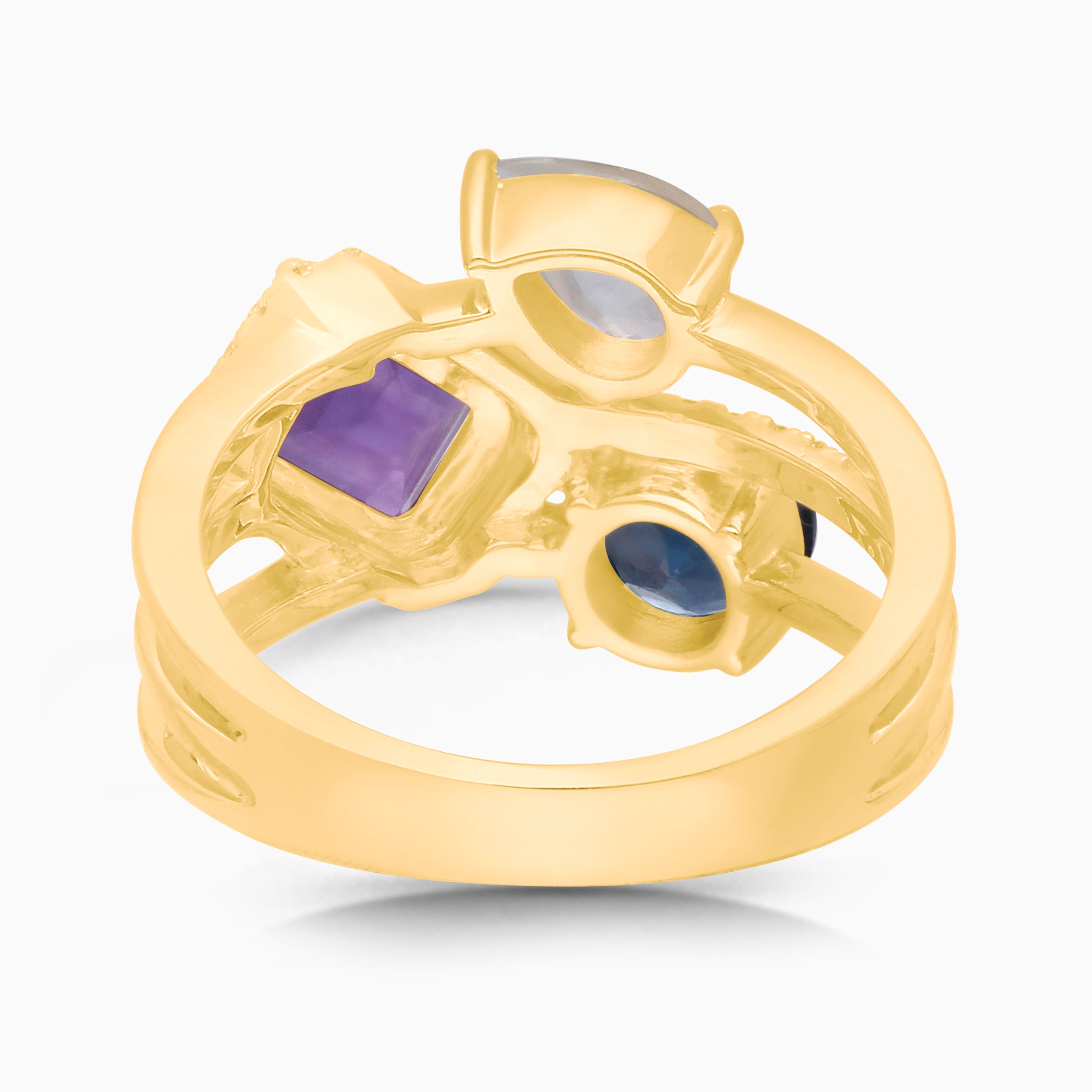 Carnival Color Gemstone Ring