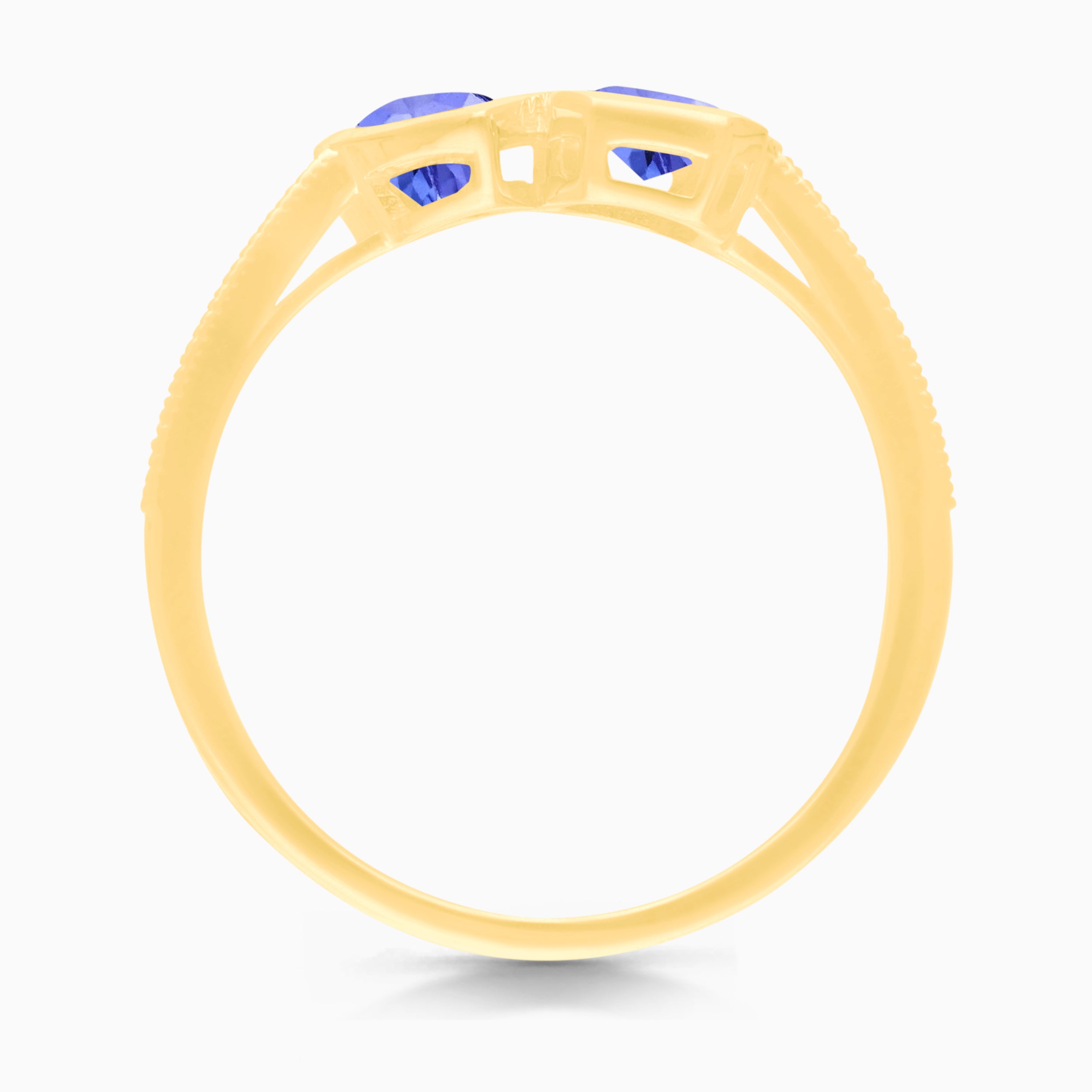 Perfect Pair Tanzanite Ring
