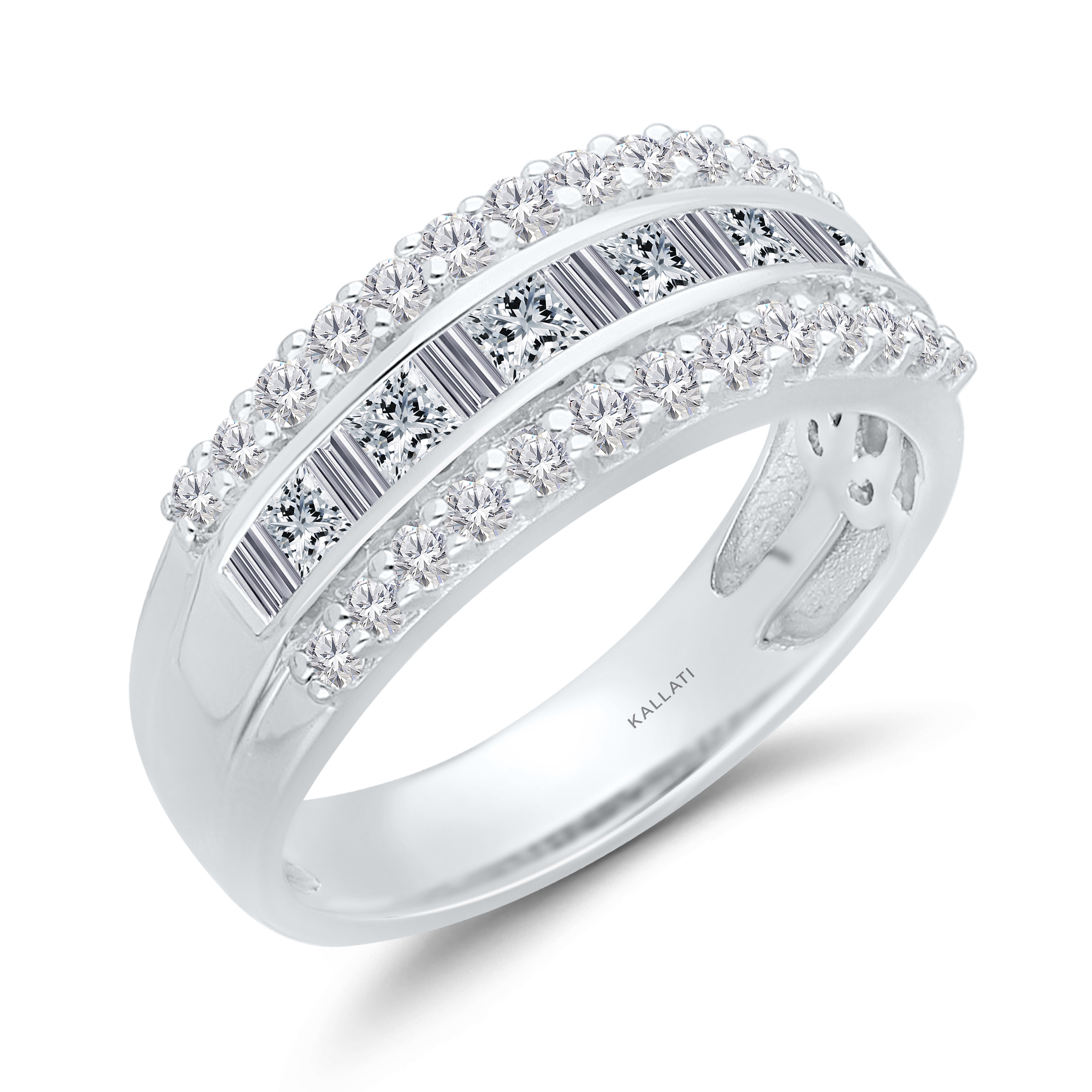 1 TCW White Gold Legendary Diamond Ring