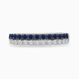 Sapphire and Diamond Band