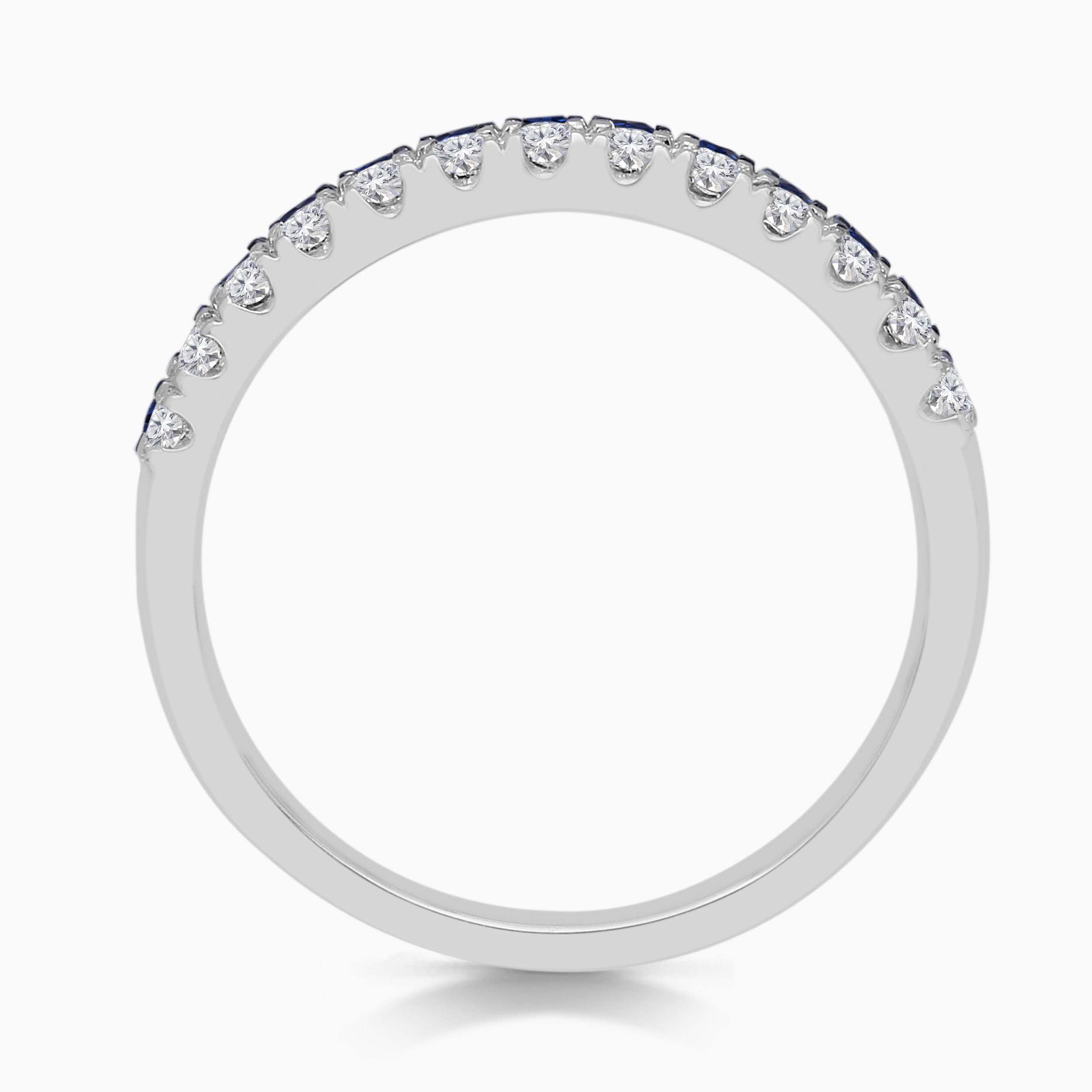 Sapphire and Diamond Band