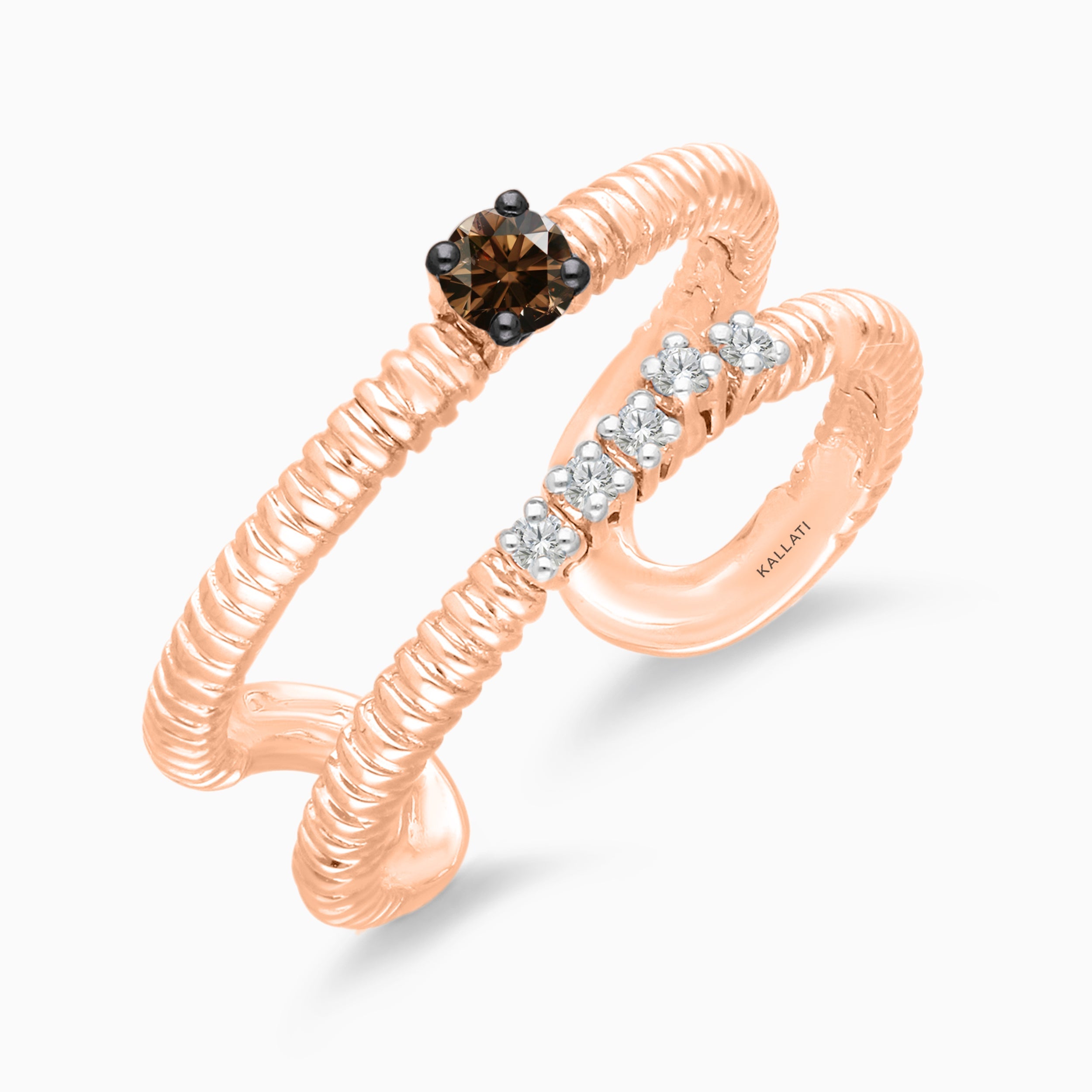 The Full Stack Coco & White Diamond Ring