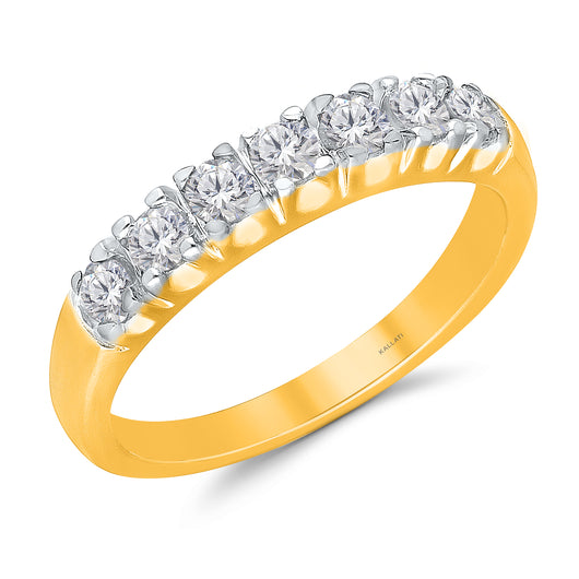 Eternal Diamond Ring in 14K Yellow Gold