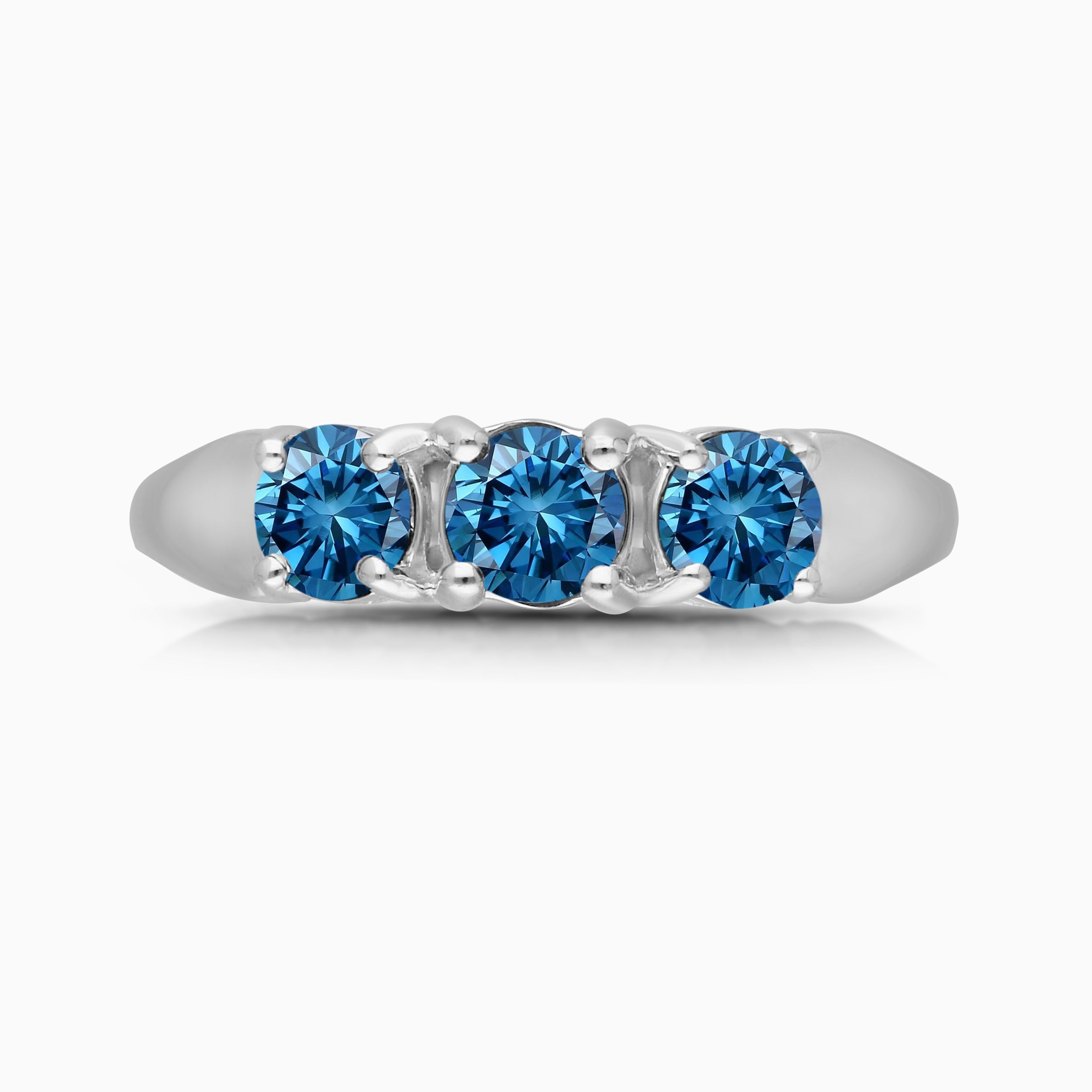 Bold Blue Diamond Stacker