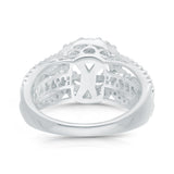 Kallati Legendary Round Halo Diamond Engagement Ring in 14K White Gold LEGENDARY