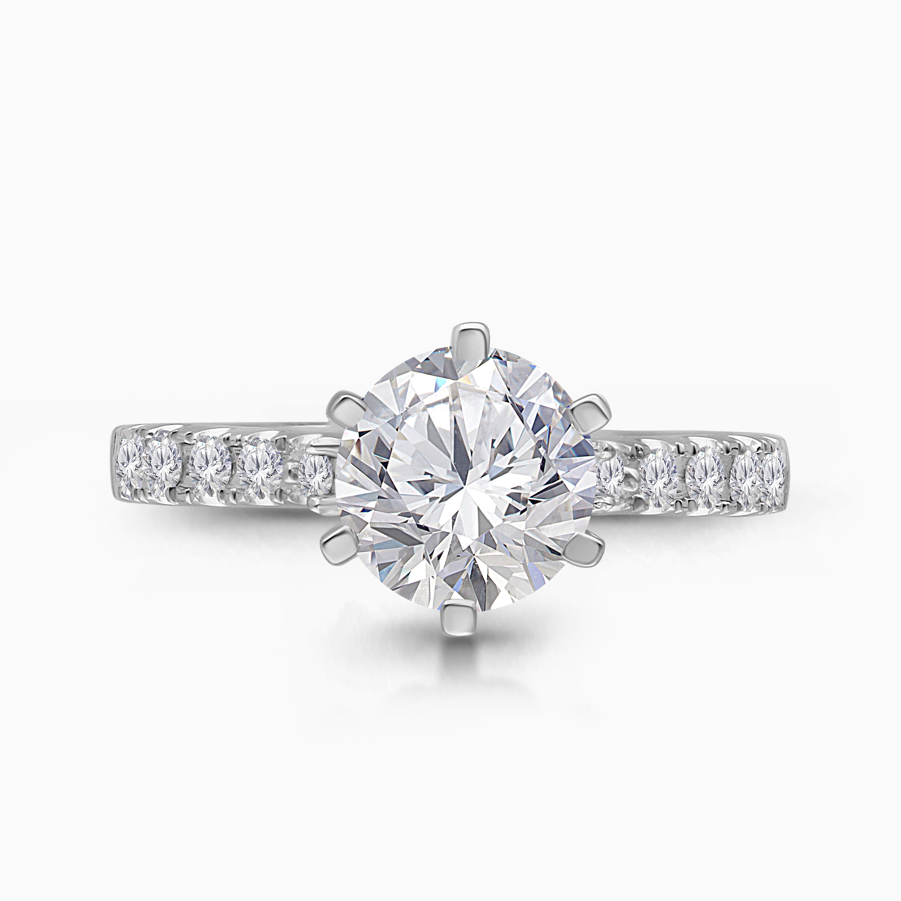 1.85CT Diamond Engagement Ring