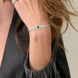 Heirloom Emerald & Diamond Bracelet