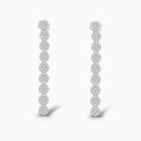 Cluster Diamond Tennis Earrings ETERNAL