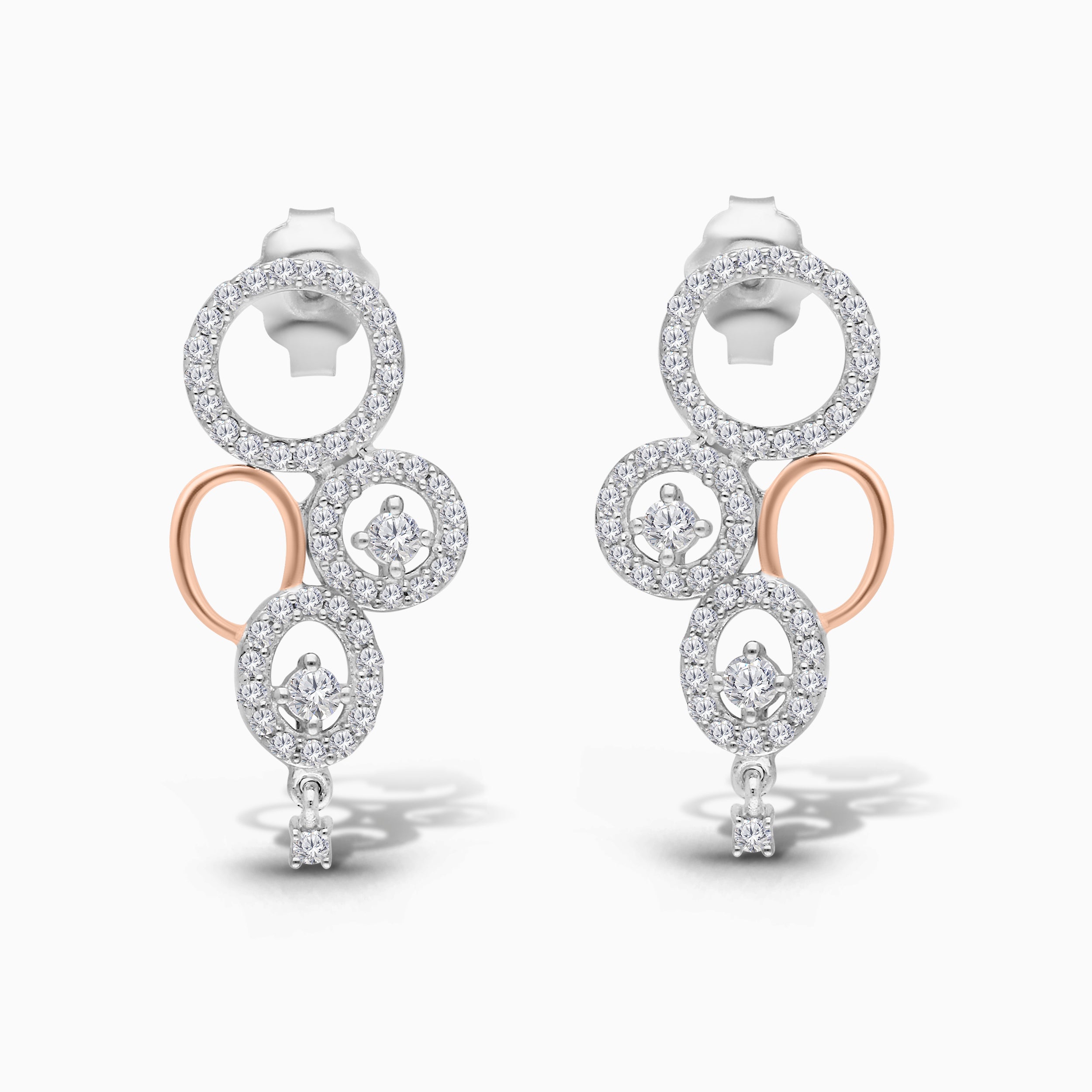 Dual Tone Cluster Circle Drops