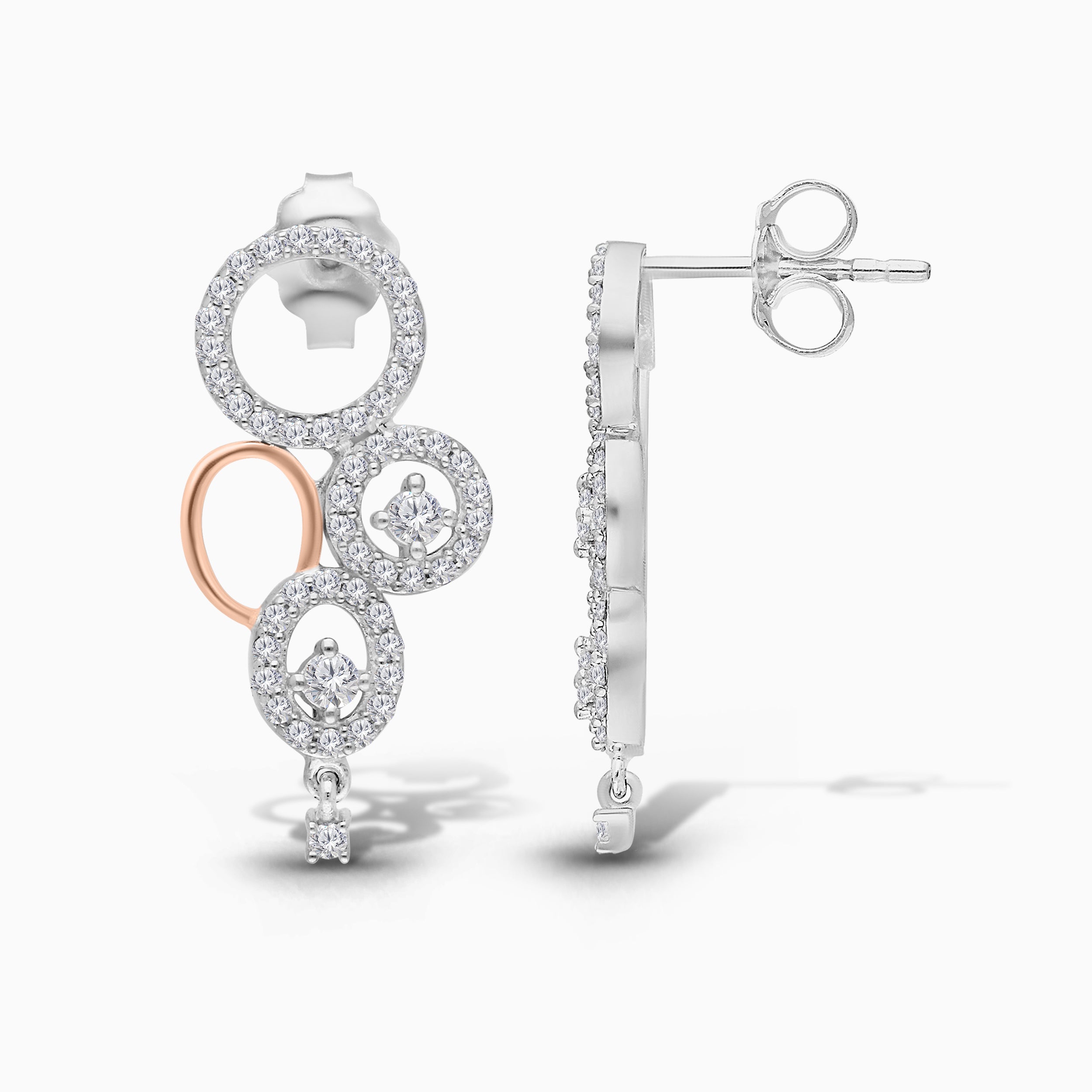 Dual Tone Cluster Circle Drops