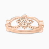 Diamond Star Cluster Ring