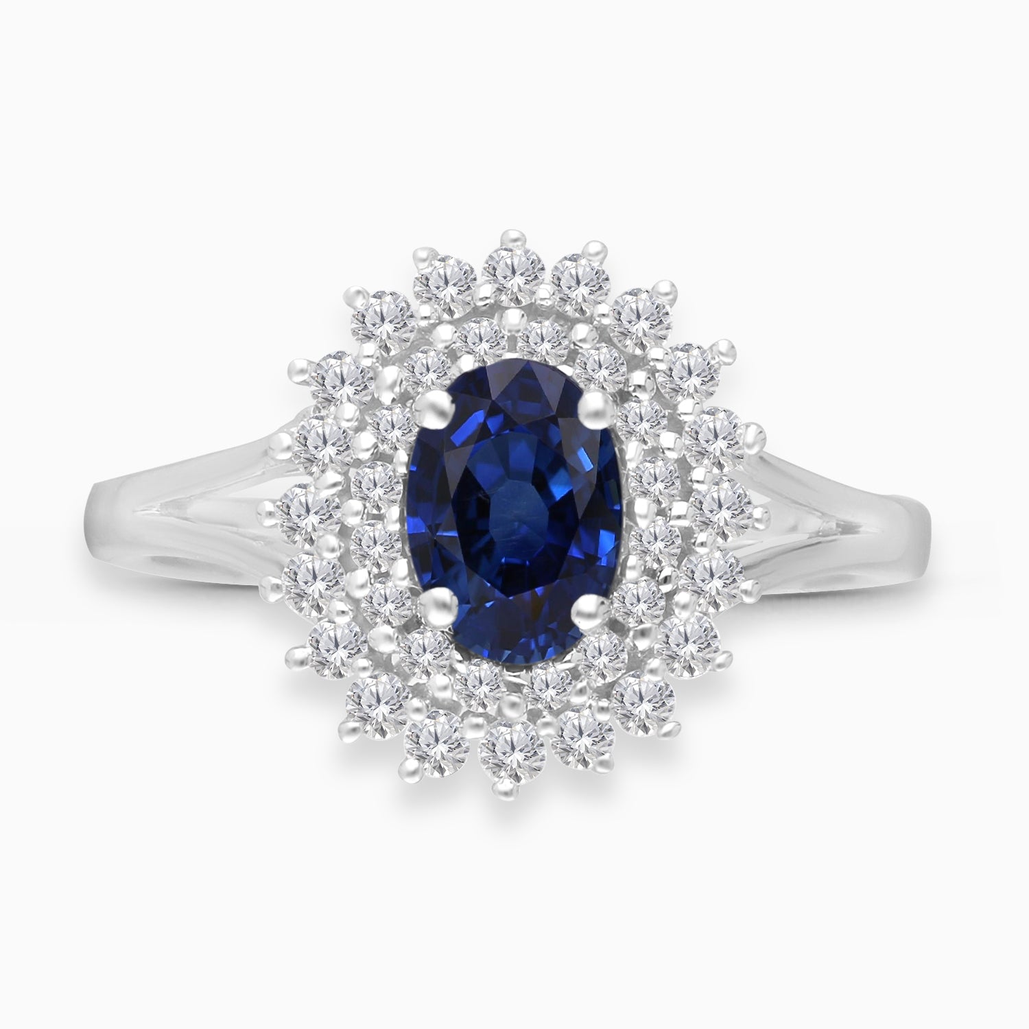 Princess Diana Blue Sapphire Ring
