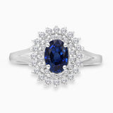 Princess Diana Blue Sapphire Ring