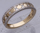 Eternal Diamond Ring in 14K Yellow Gold