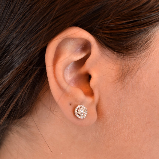White Gold Diamond Eternal Earrings